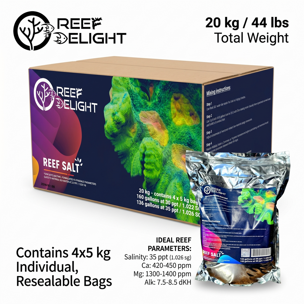 Reef Delight Reef Salt - 20kg Box